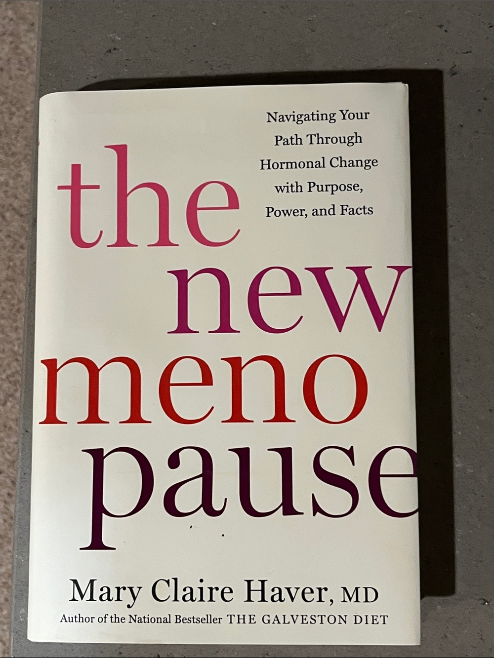 Book The New Menopause By Mary Claire Haver, MD